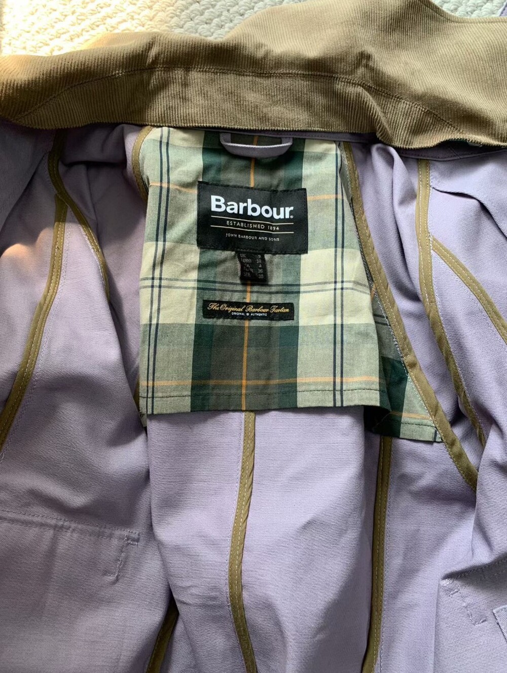 Barbour Cropped Beadnell Casual Jacket - Picture 4 of 8